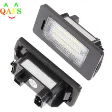 

LED Car License Plate Light For BMW E39 M5 E70 E71 X5 X6 E60 M5 E90 E92 E93 M3 Rear Lights Number Plate Lamp Direct Replacement