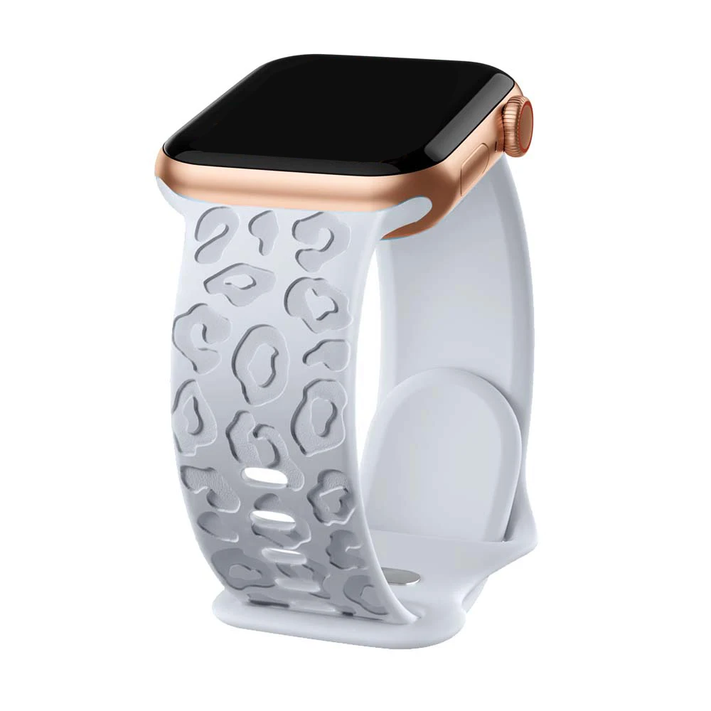 ตัวเลือกสินค้า สายนาฬิกา Apple Watch ยืดหยุ่น สลักลาย หลายขนาด
