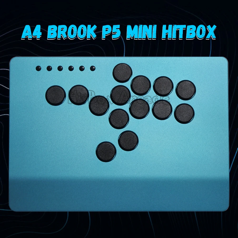FunFortressLeverlessHitboxArcadeOPiA4CNCMetalShellMiniHitbox