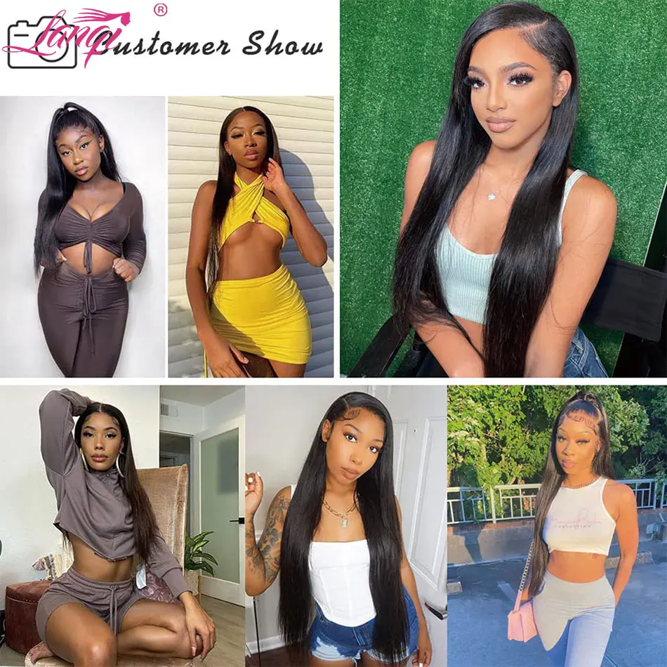 Brazilian Hair Bundles Straight Human Hair Weave Bundles Remy Extension for Women Natural Color-30 Inches human hair extensions human hair bundles