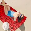 M-Milwaukee-S LOGO Microfiber Printed Beach Towel Mountain Climbing Yoga Beach Swimming Running Absorbent Soft Towel 2