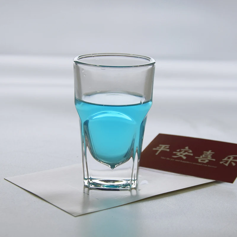 120ml Whisky Glass Wine Glass Creative Juice Milk Tea Cocktail Drinking Glasses Drinkware Wedding Gifts Household Transparent
