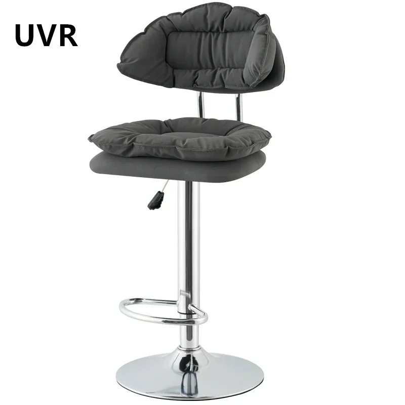 Home Bar Stools Kitchen Dining Room Chairs Bedroom Makeup Backrest Stools Cashier High Chair Bar Salon Lift