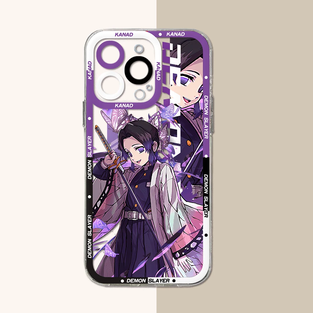 thumbnail image 1 of Funda de teléfono de Anime para iPhone, carcasa transparente para modelos 15, 14, 13, 12, 11 Mini Pro Max, X, XR, XSMax, 6S, 6, 7, 8 Plus, SE, año 2024, 1 of 5