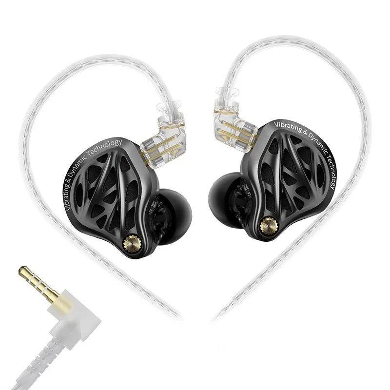ตัวเลือกสินค้า หูฟังเสียงเบส HiFi ไดรเวอร์ 13 มม. KZ Vibe X