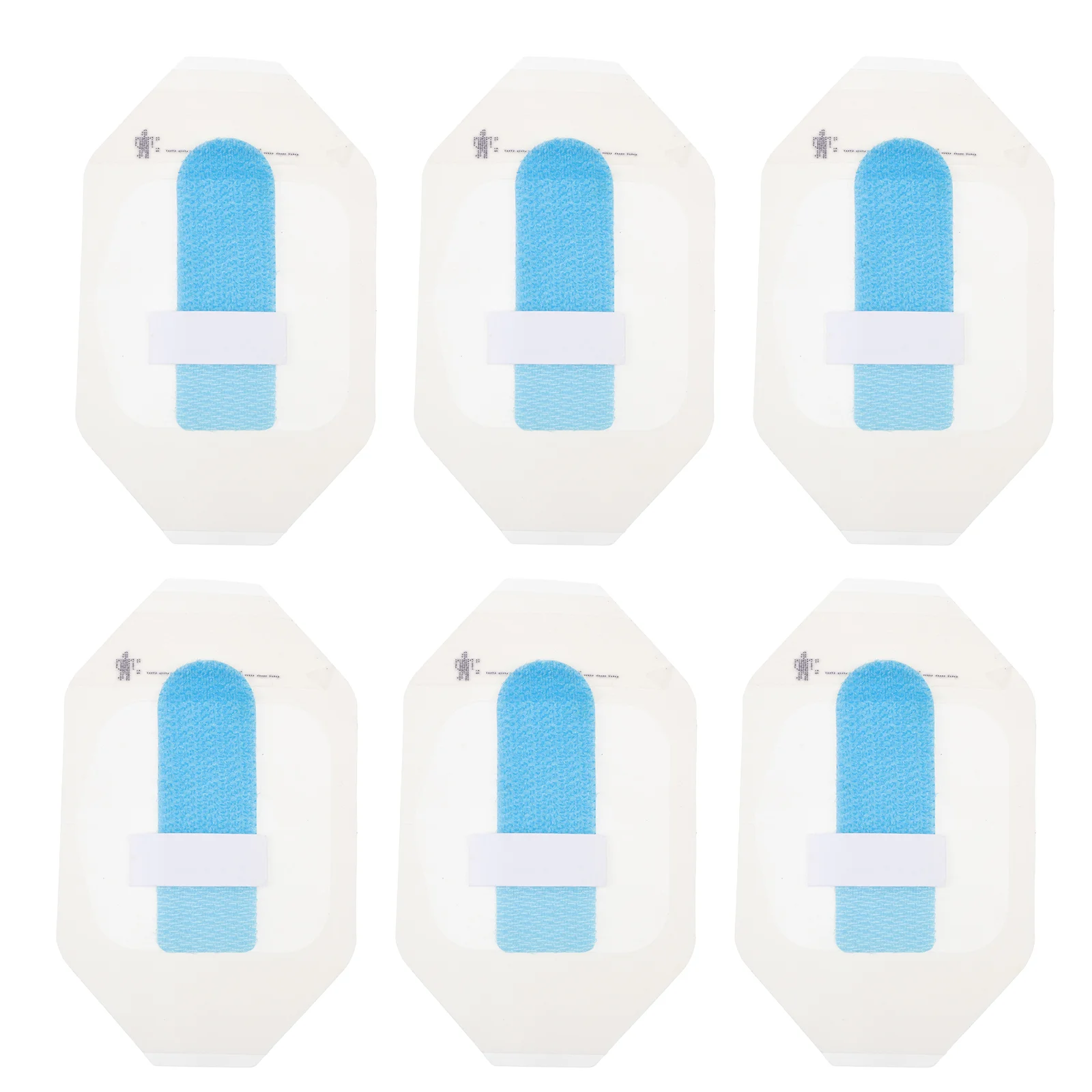 

6 Pcs Catheter Fixation Bag Holder Urine Cateter Man Band Adhesive External Strap