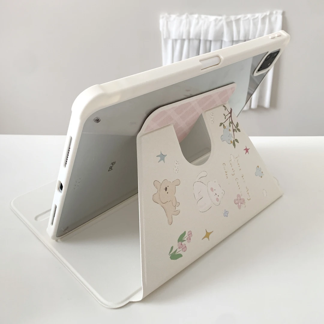 Cute Cartoon Cat Case For iPad