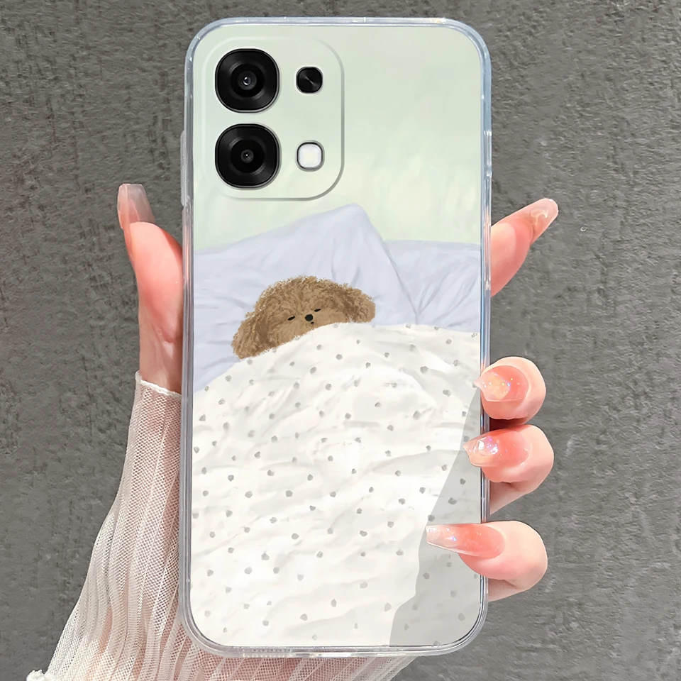 Pretty Butterfly Goldfish Drop-Resistant Lightweight Clear Bumper Case