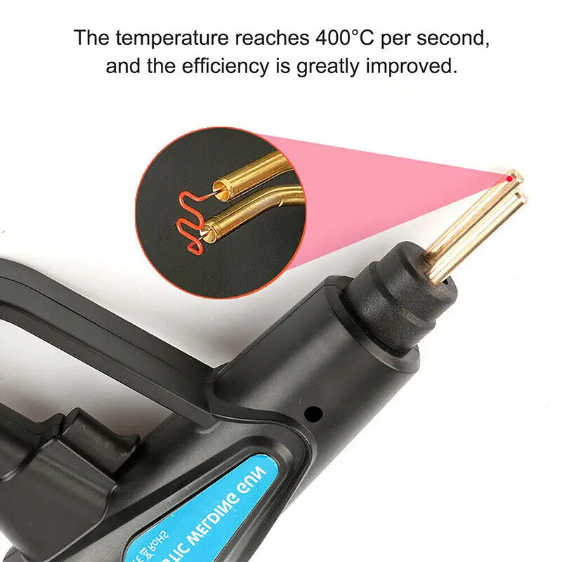 70W Plastic Welding Machine Plastic Welder Gun Car Bumper Repair Kit with 200/600/1000 Pcs Hot Staples Car Tools Kit — view 4
