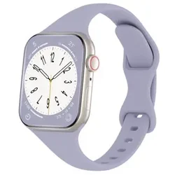 Elastic Silicone Loop Band for 38 40 41mm (Light Pu)