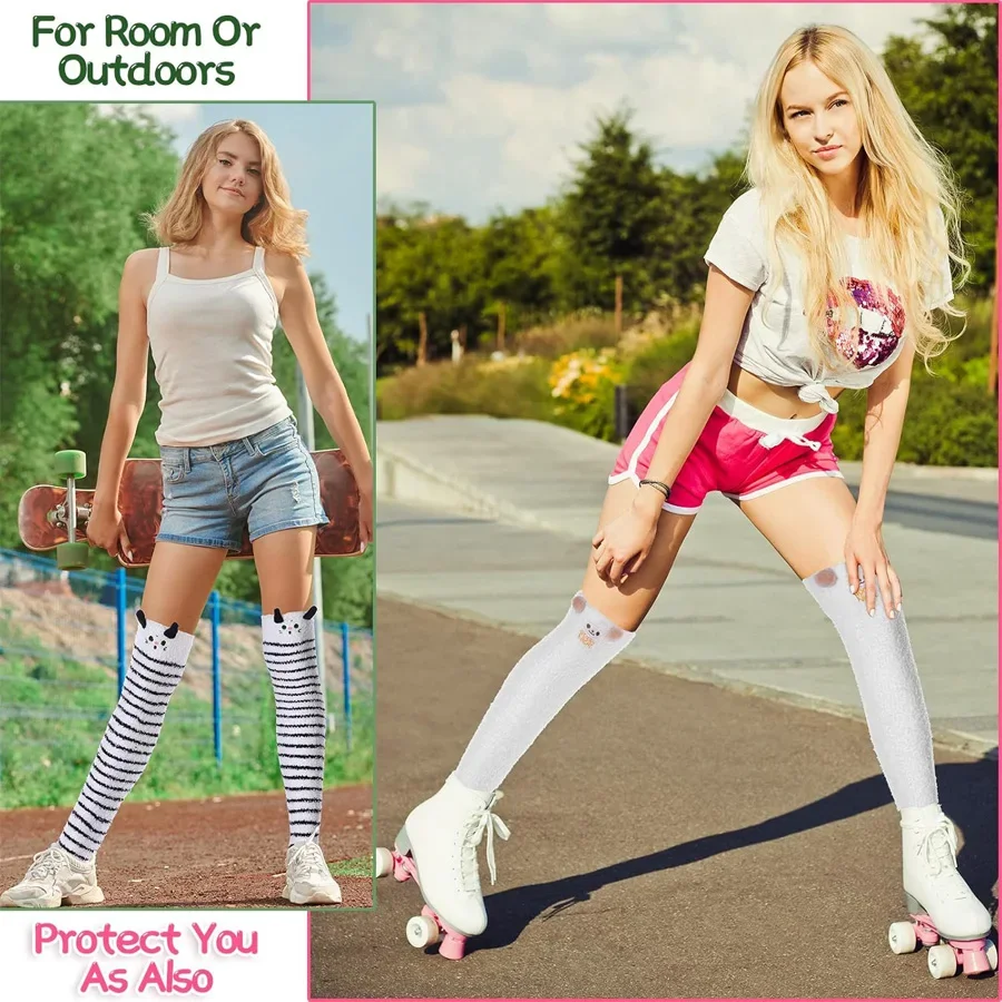 Plush Over-Knee Winter Socks 6