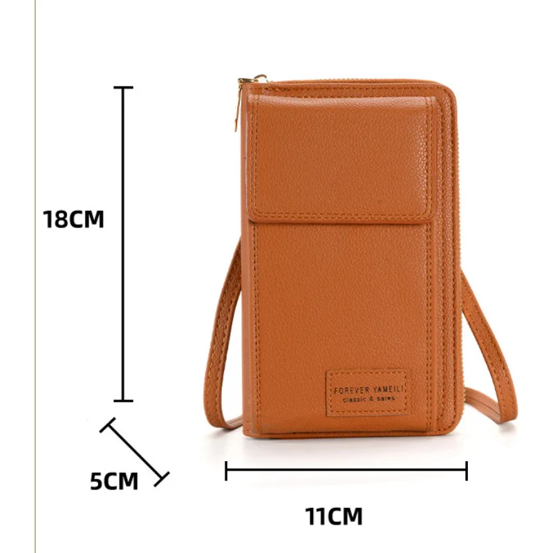 Shoulder Bags for Women Waterproof Mobile Phone Bag Mini Crossbody Bag Daily Lady Zipper Purse Casual Outdoor Travel Bag