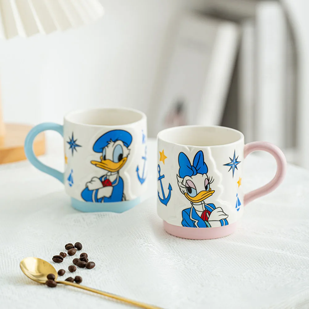 Tasses Disney Donald & Daisy Duck | Céramique | Cadeau Couple