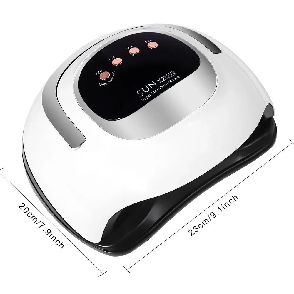 72 LEDs UV Nail Lamp Professional Nail Dryer with 4 Timer Setting Quick-drying Manicure Lamp for Curing All Nails Gel Nail Art 6