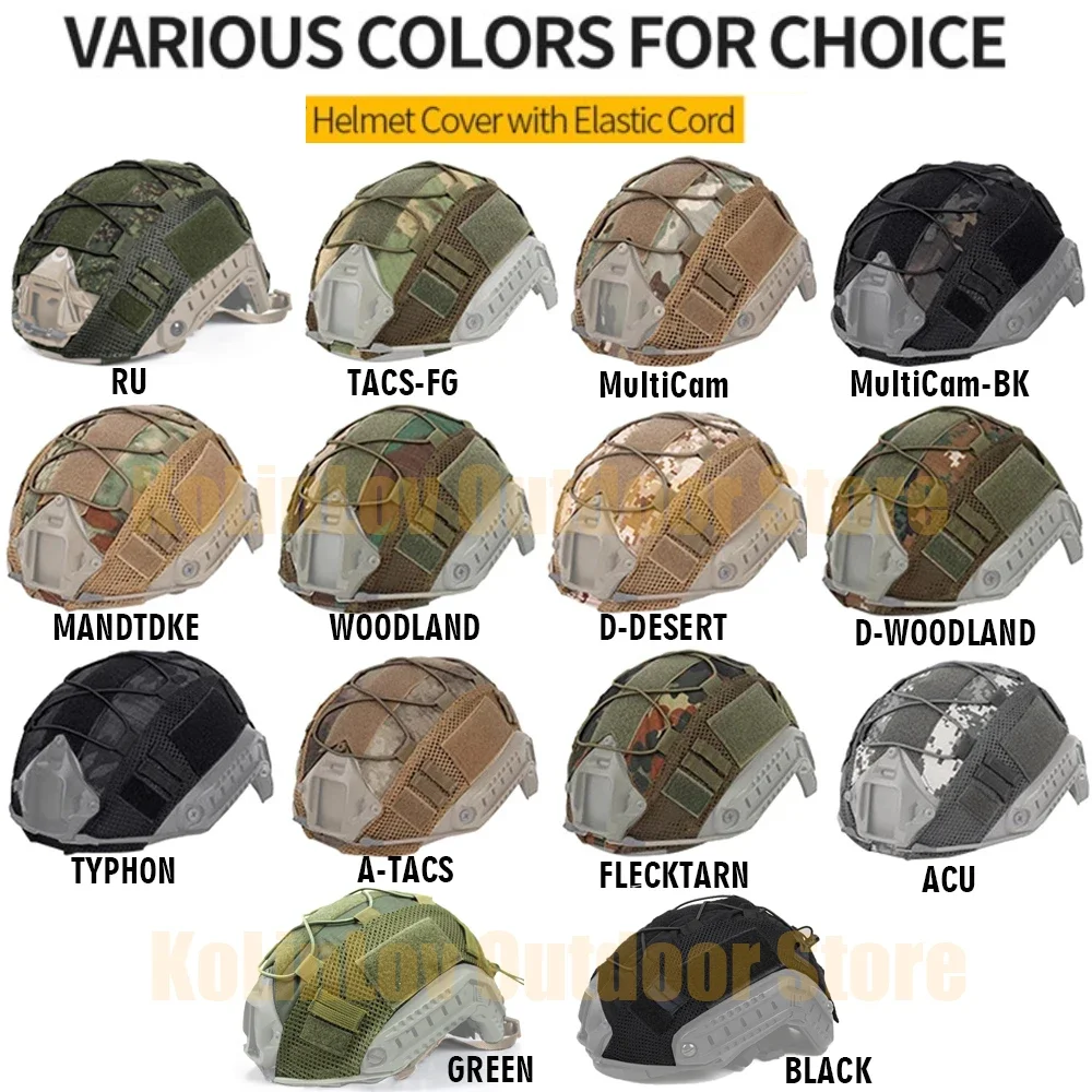 Achetez en gros Housse De Casque Tactique Multicam Pour Casque Rapide En  Polyester Et Paintball Militaire Jeu De Guerre Airsoft Gear Cs Chine et  Housse De Casque Tactique Multicam à 4 USD