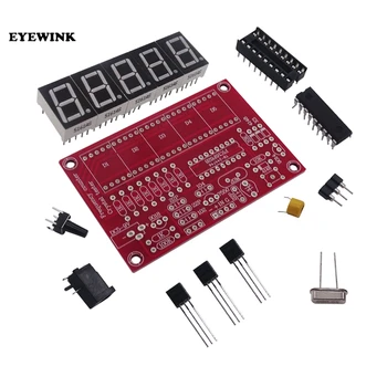 Kit fai da te Misuratore contatore di frequenza oscillatore a cristallo RF 1Hz-50MHz Misuratore tester LED digitale