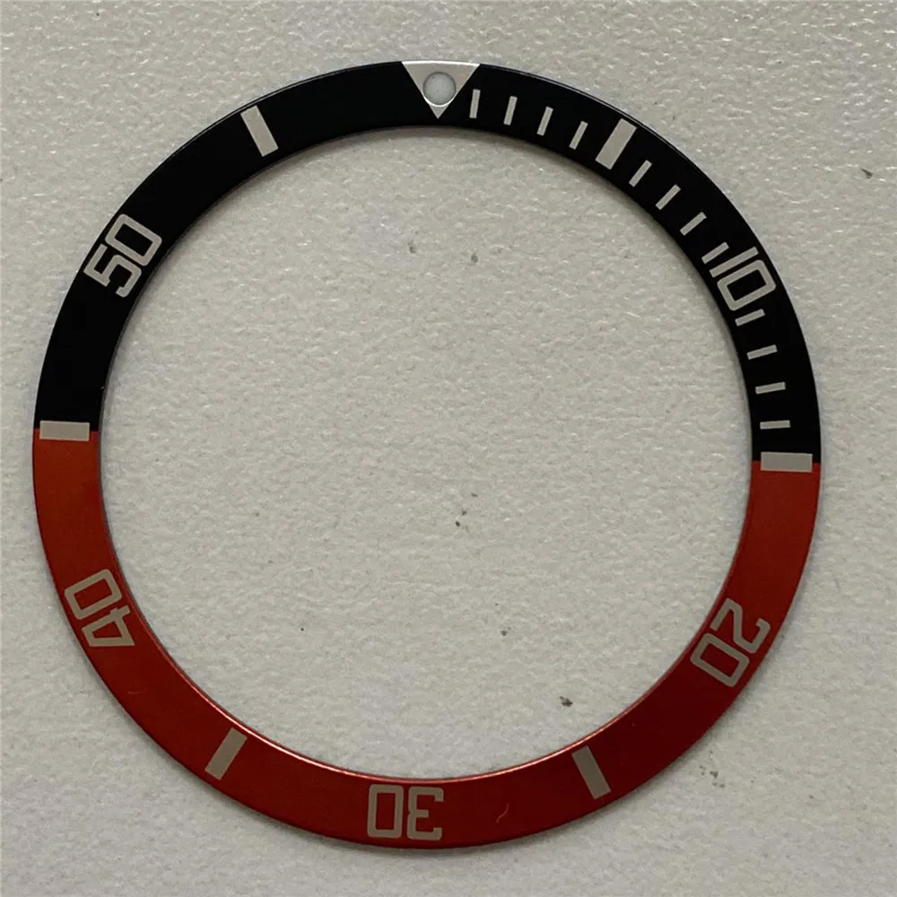 

For Wristwatch Accessories Outer Diameter 38mm Inner Diameter 31.5mm Aluminum Watch Bezel Insert Ring