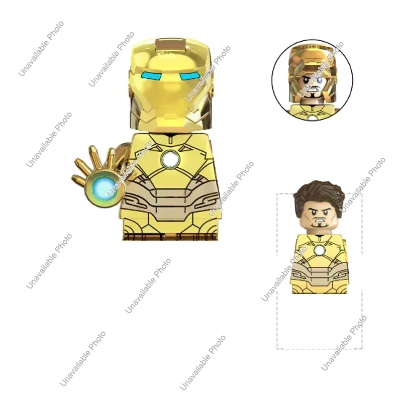 thumbnail image 1 of Hot Toys G0172 Nuevo Deadpool Dibujos Animados Mini Modelo Ladrillo Ensamblar Figuras De Acción Muñeca Accesorio Compatible Bloques De Construcción Juguetes Regalo, 1 of 5