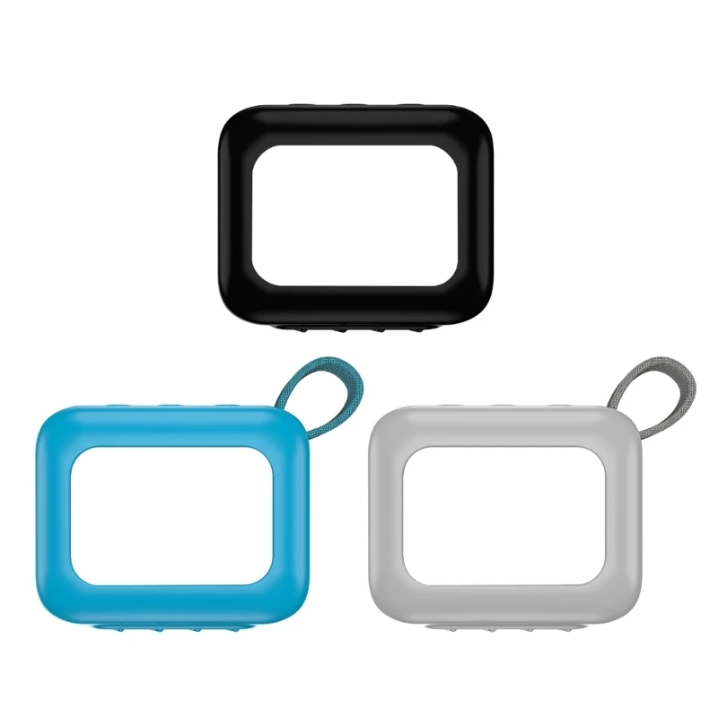 

Silicone Cover for GO4 Speaker Protective Silicone Stand Up Case With Hook Dropship
