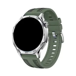 Nylon Silicone Braided Replacement Watch Strap - Universal Fit Bracelet Band - 22MM (3)