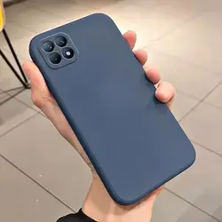 Luxury Matte Silicone Shockproof Soft Phone Case Cover for Honor X6A Plus (Blue)