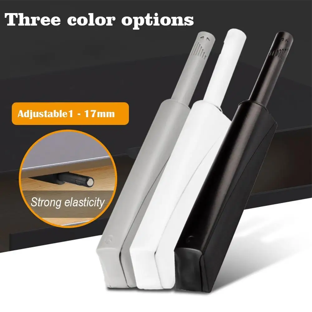 No Handle Cabinet Door Rebounder Bouncing Clothes Cabinet Invisible Device Magnetic Closet Pressing Spring Press Door Q8P1