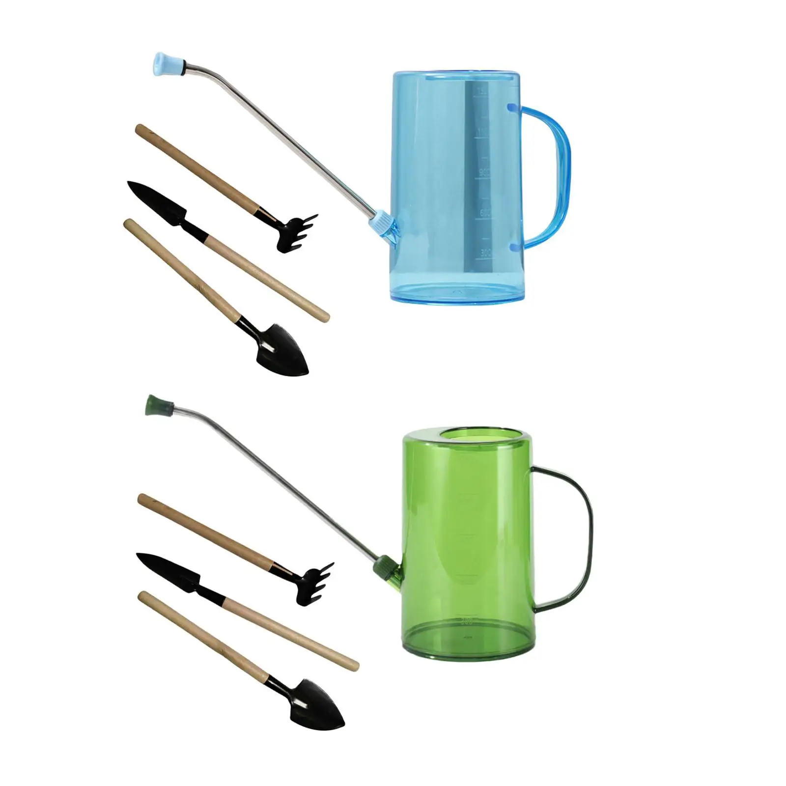 Watering Can with Stainless Steel Long Spout for Indoor Plants 34oz with Gardening Tools for Garden Household Bonsai Succulents