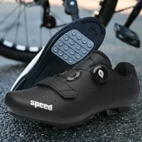 Men Non Locking Mountain Bike Shoes Without Cleats Road Bicycle Rb Speed Non Cleat Cycling Shoes Sneaker Flat Pedal Mtb Women 2