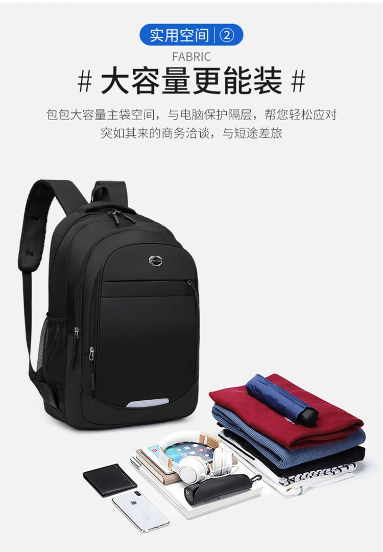 Large Capacity Multifunction Backpack for Men Business Laptop Bag School Travel Bag Lightweight and Stylish Commuter Backpack