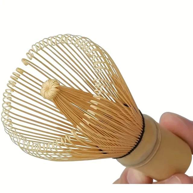 4 pz/5 pz/set cucchiaio da tè in bambù Matcha frusta cucchiaio da tè e paletta filtri da tè strumenti per la preparazione del tè 2