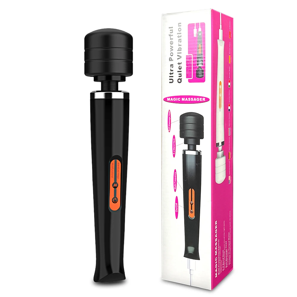 Riesige Größe, vibrierender AV-Zauberstab, Klitoris-Vibrator, Massagegerät für Frauen, Klitoris-Nippel-Stimulator, weibliche Masturbation, Sexspielzeug für Frauen