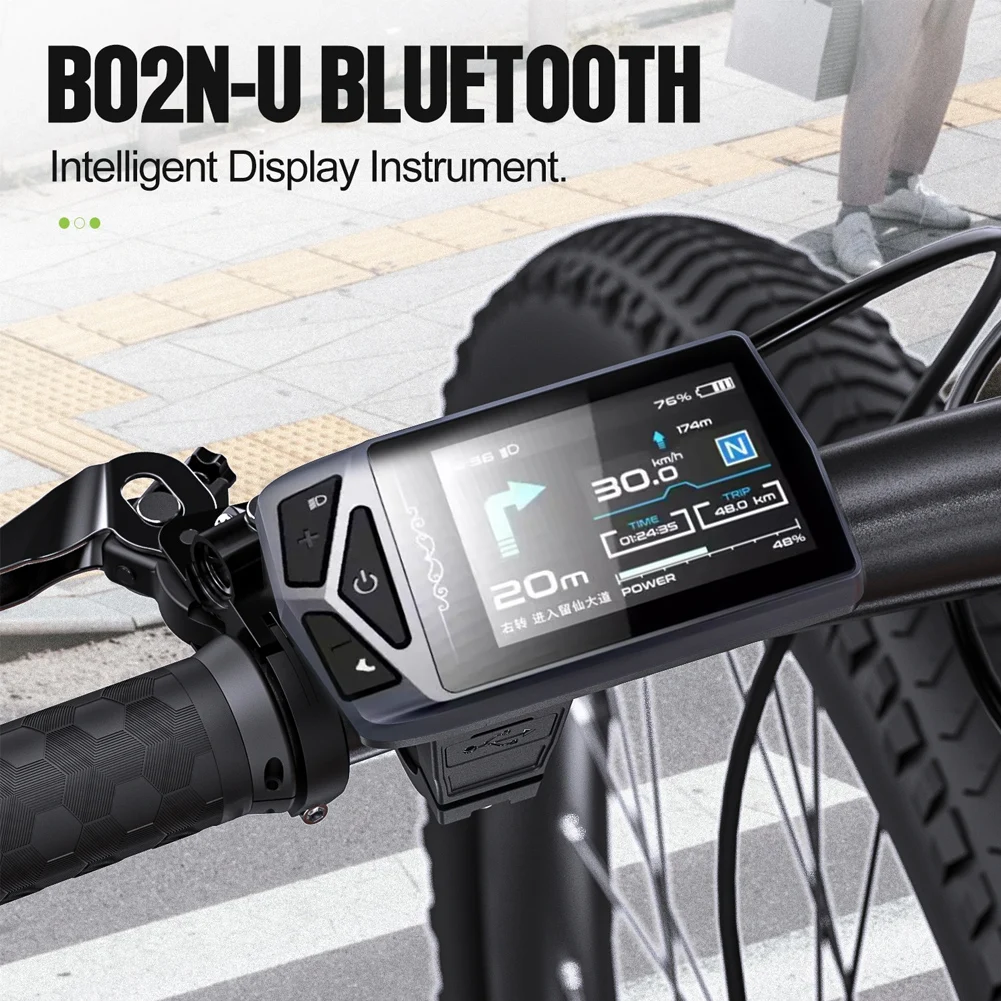 

Ebike Display For Bafang BBS0102/G340/M510/G510/M620/EB02 Display Screen WithBluetooth Navigation Electric Bicycle Parts