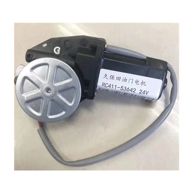 Kubota 굴삭기 KX155 KX161 스로틀 모터 어셈블리 파는 가속기 RC411-53642 162000-6101 Accel