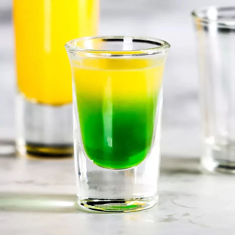 Shot Glass 30ml Rocks Glasses Tumblers Glassware for Cocktail Scotch Water Dispenser Drinkware Wine Glasses 2pcs Sets wine glass spirits cup drinking glasses