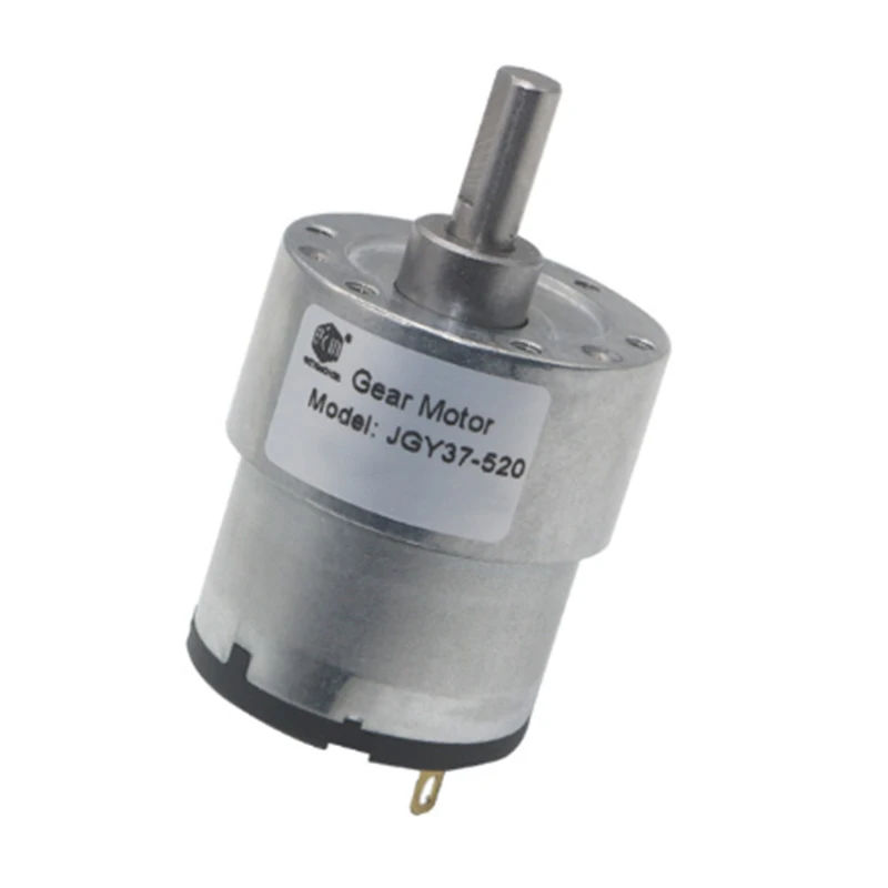 

37GB-520 Gear Motor, DC 12V 24V High Torque Micro Speed Reduction Motor