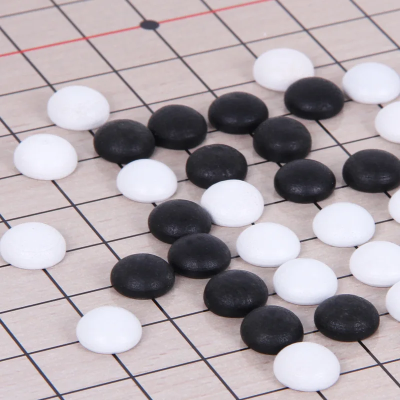 64 Black and White Chess Pieces Accessories Solid 13mm Go Pieces Bulk Five Without Chessboard