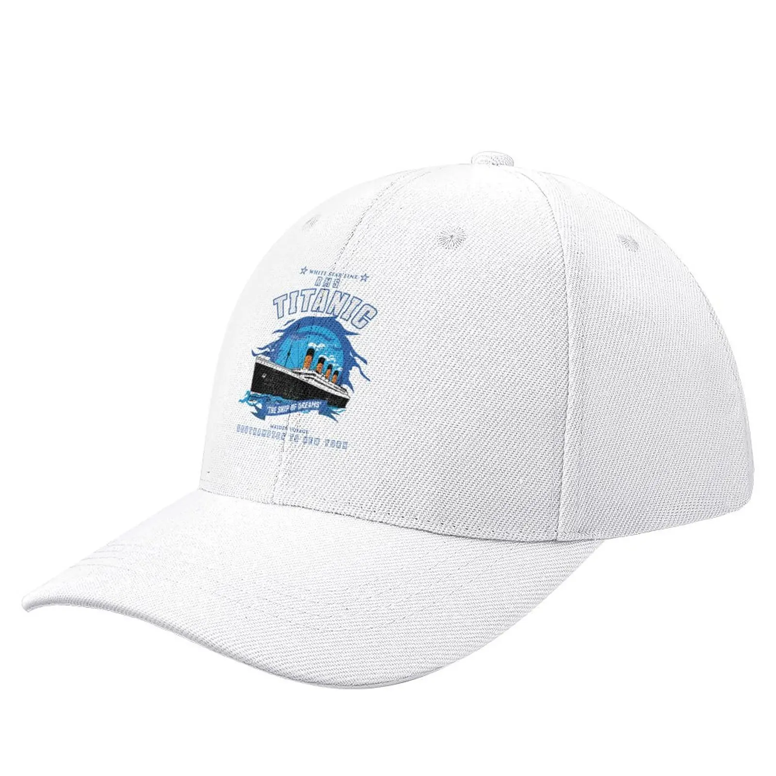 

White Star Line RMS Titanic The Ship of Dreams Boys Kids Gift Baseball Cap Anime Luxury Cap Hood Designer Man Women's