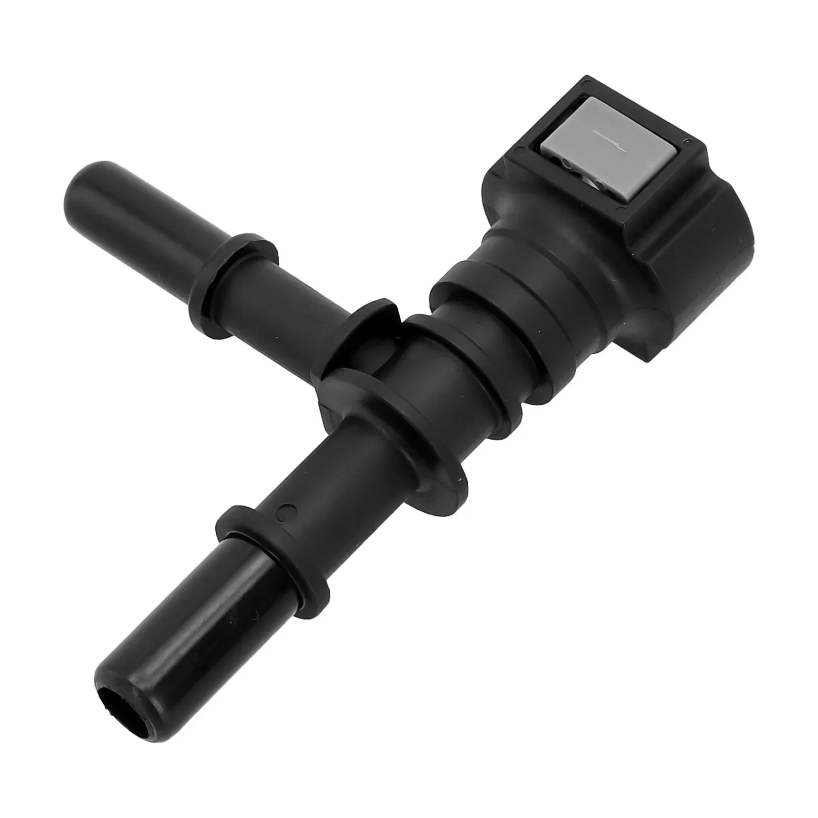 9.49 Tee Connector Car Fuel Hose Quick Plug Connector Quick Release Hose Fitting Nylon Oil Line Pipe Adapter Good Sealing Perfor fuel line coupler