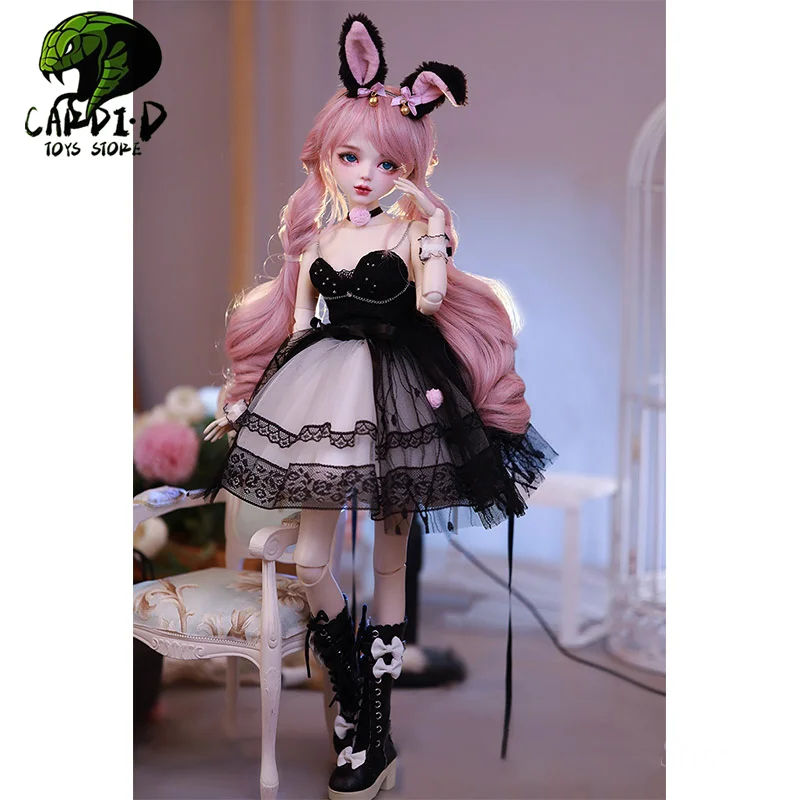 

Original Kawaii Bjd Anime Figure Sd Action Figurine 1/3scale Virtual Idol Ball Joint Doll Toys Cute Computer Decor Birthday Gift
