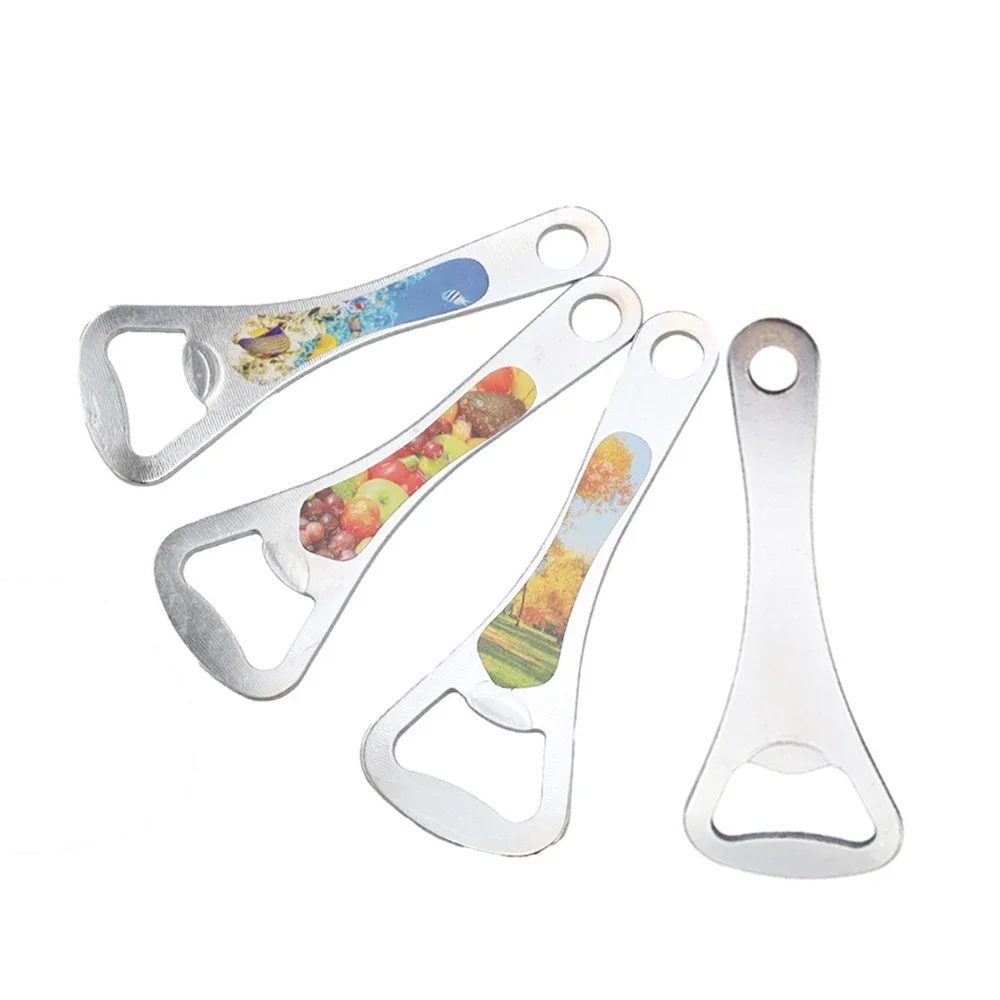 Metal Beer Openers 9.2cm Bottle Opening Soda Soft Drink Beverage Tool 5pcs/set bottle opener kitchen tools