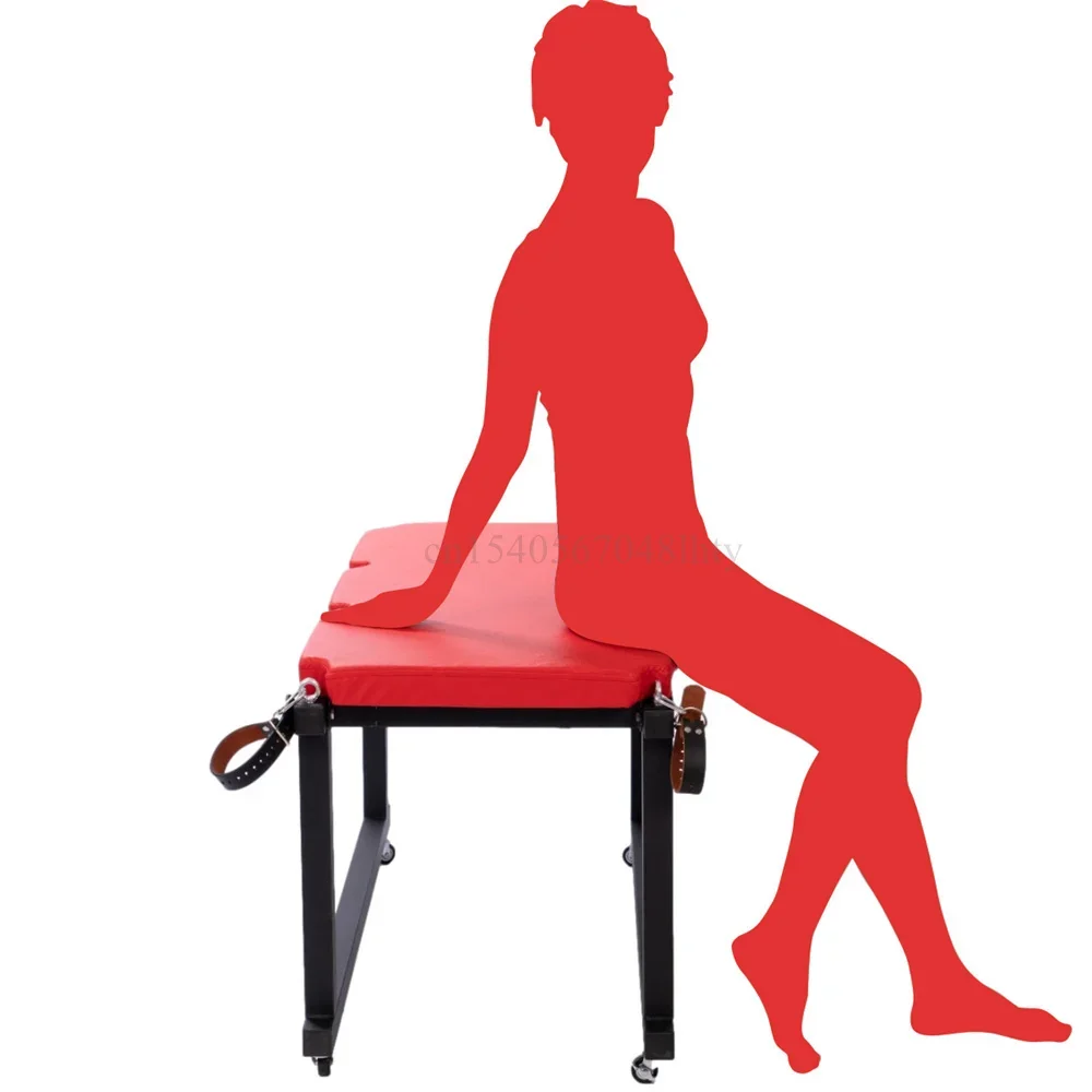 Adult SM Game Senior BDSM Sex Furniture Slave Training Props Bondage Bed Handcuffs Sex Chair Sexual Position Adjustment Chairs
