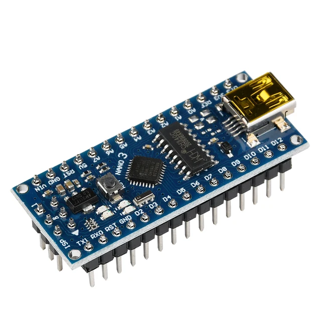 5V Pro Mini Module Atmega168 Atmega32U4 Control Board Plug-in Crystal Oscillator For Arduino Mini USB CH340 Nano V3.0 16Mhz 4