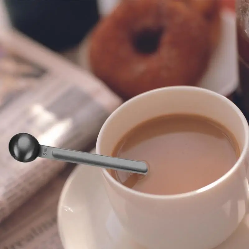 Coffee Scoop Tea Measuring Spoon Double End Sugar Spoon Tablespoon Stainless Steel Kitchen tool