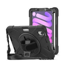 Custodia Resistente per Bambini con Cinghia per iPad Mini 6 (8.3) - Protezione contro gli Urti di Alta Qualità