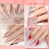VOKY 7ML Crystal Cat Eye Gel Polishing Glitter Translucent Color Magnetic nail polish Salon DIY at home, gift for women 5