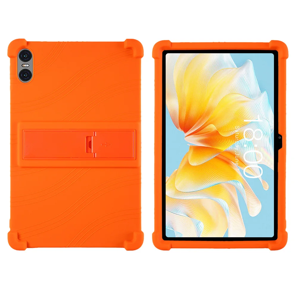 Premium Adjustable Stand Case with Multi-Angle Soft Silicone Cover