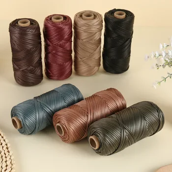 Elastic Leather Strip Knitting Yarn 1