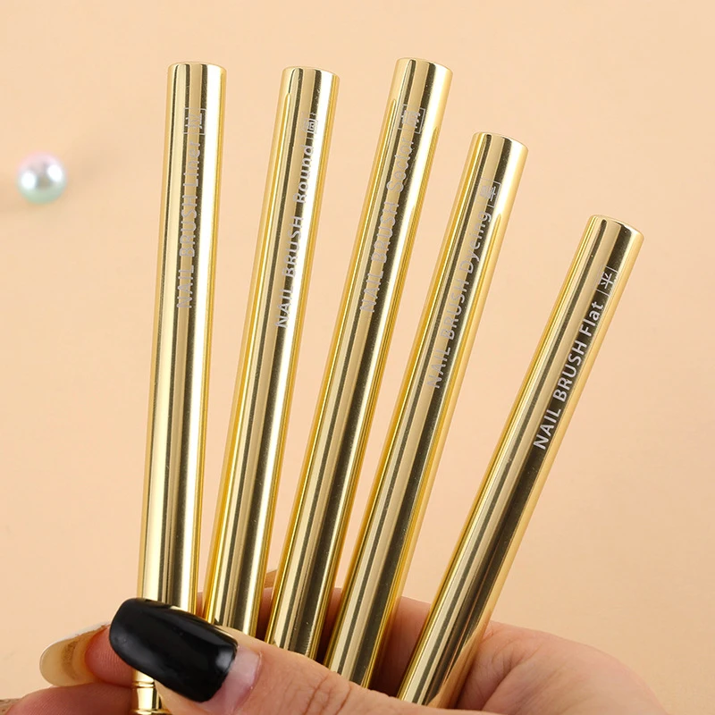 Nail Art Painting Drawing Brush Nail Glue Phototherapy Pen UV Gel Brush Pen Acrylic Manicure Professionnel Brushes Tool