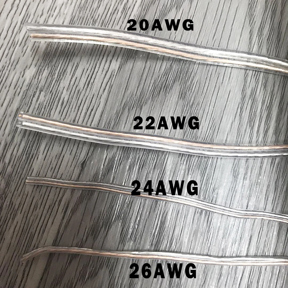 wire nucleo de cobre 20 awg 22 awg 24 awg 26 awg 30 awg 01