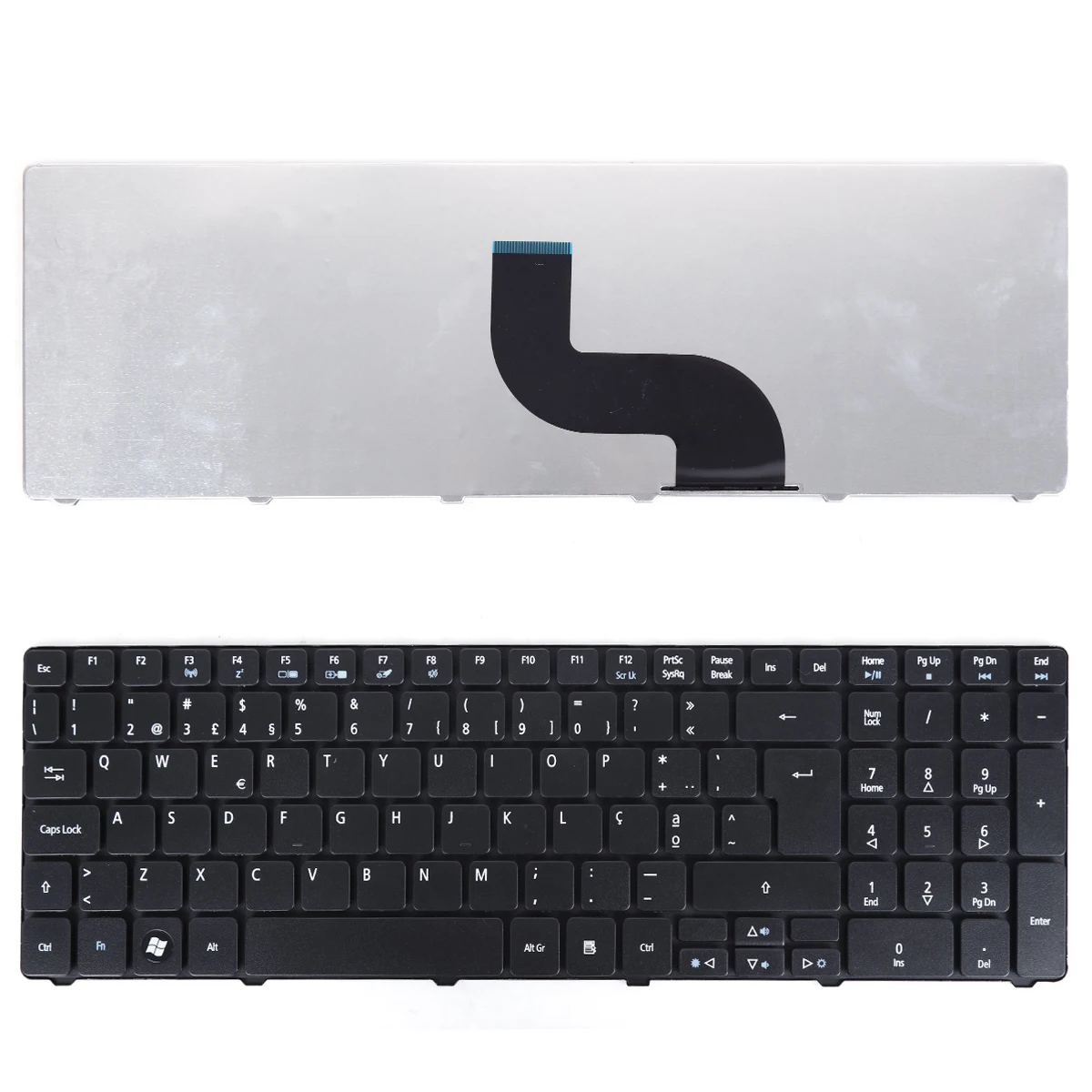 

Клавиатура PO для ноутбука Acer AS5741G, черная, совместимая с 5810T